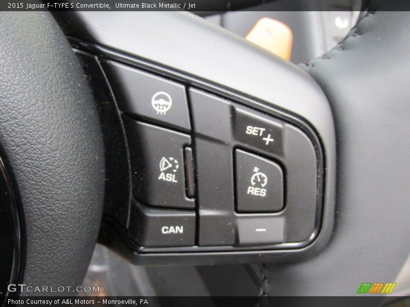 Controls of 2015 F-TYPE S Convertible