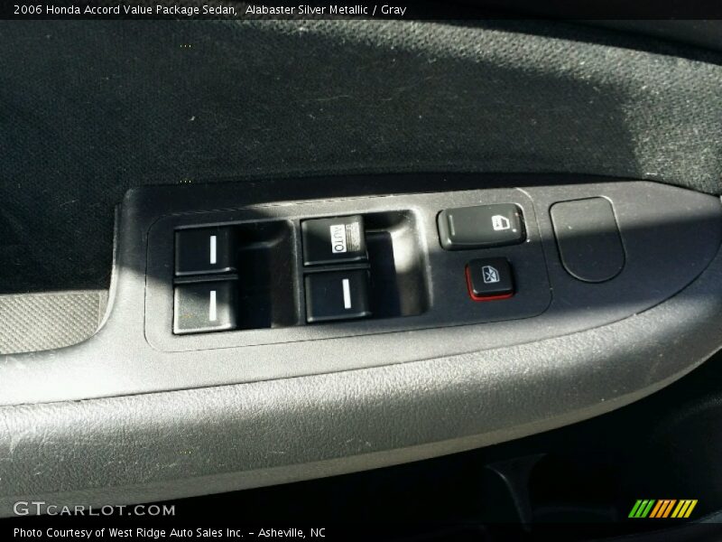 Alabaster Silver Metallic / Gray 2006 Honda Accord Value Package Sedan
