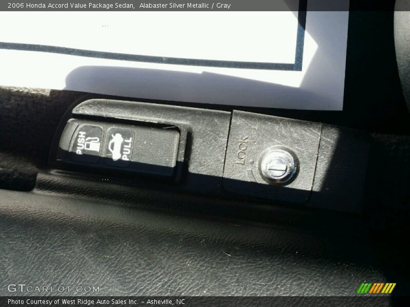 Alabaster Silver Metallic / Gray 2006 Honda Accord Value Package Sedan