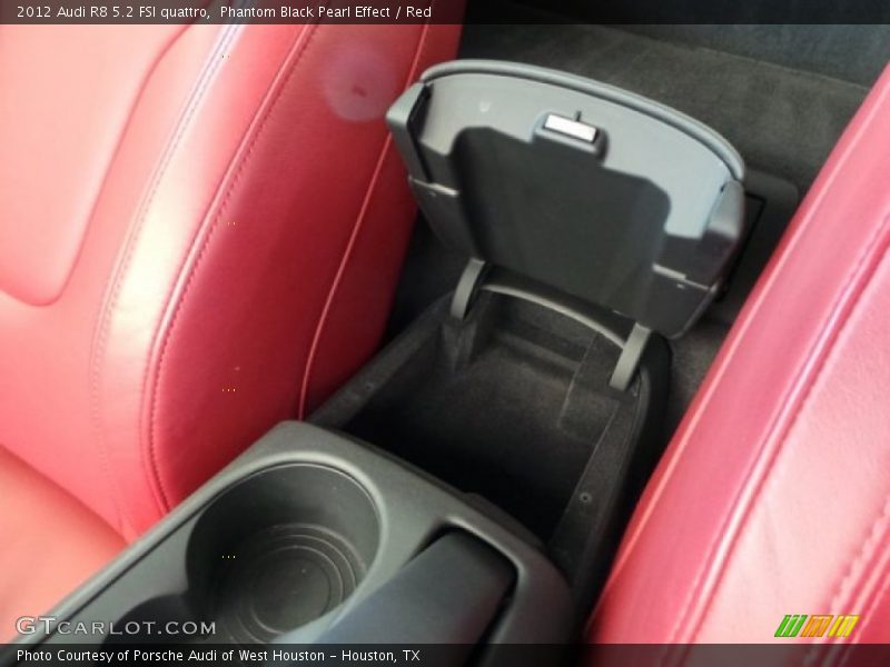 Phantom Black Pearl Effect / Red 2012 Audi R8 5.2 FSI quattro