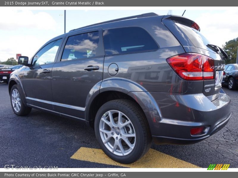 Granite Crystal Metallic / Black 2015 Dodge Journey SXT