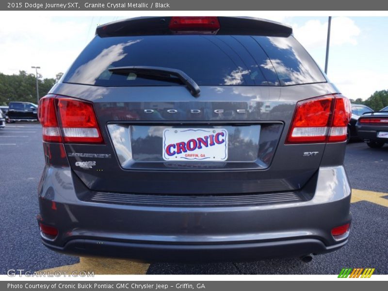 Granite Crystal Metallic / Black 2015 Dodge Journey SXT