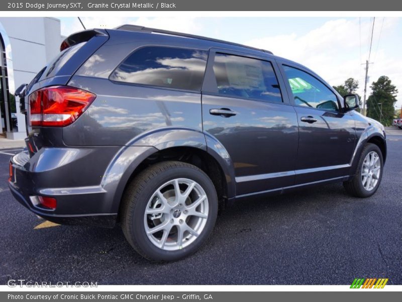 Granite Crystal Metallic / Black 2015 Dodge Journey SXT