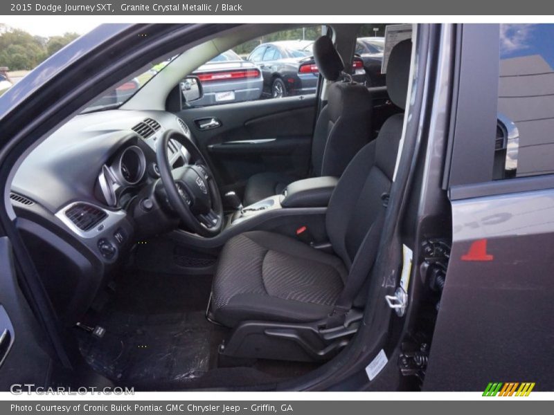 Granite Crystal Metallic / Black 2015 Dodge Journey SXT