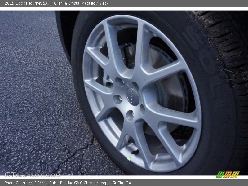 Granite Crystal Metallic / Black 2015 Dodge Journey SXT
