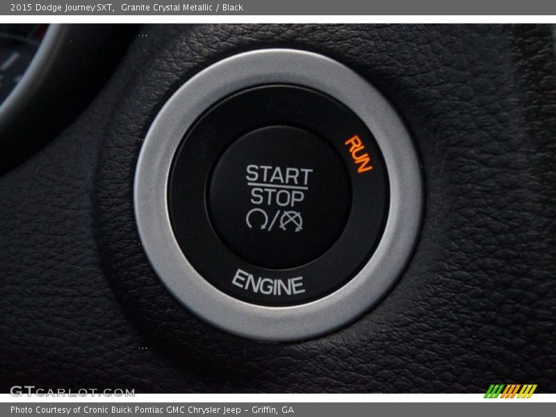Granite Crystal Metallic / Black 2015 Dodge Journey SXT