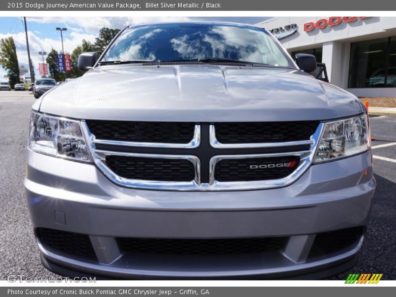 Billet Silver Metallic / Black 2015 Dodge Journey American Value Package