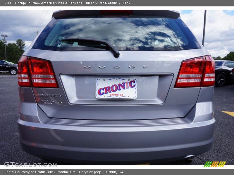 Billet Silver Metallic / Black 2015 Dodge Journey American Value Package