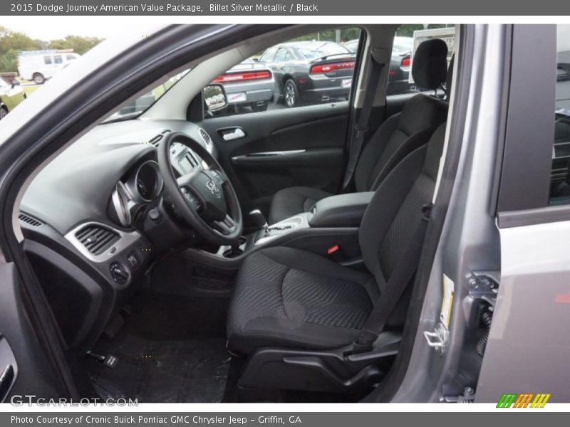 Billet Silver Metallic / Black 2015 Dodge Journey American Value Package