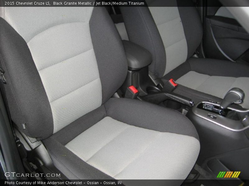 Black Granite Metallic / Jet Black/Medium Titanium 2015 Chevrolet Cruze LS