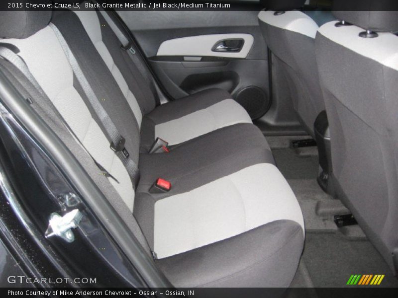 Black Granite Metallic / Jet Black/Medium Titanium 2015 Chevrolet Cruze LS