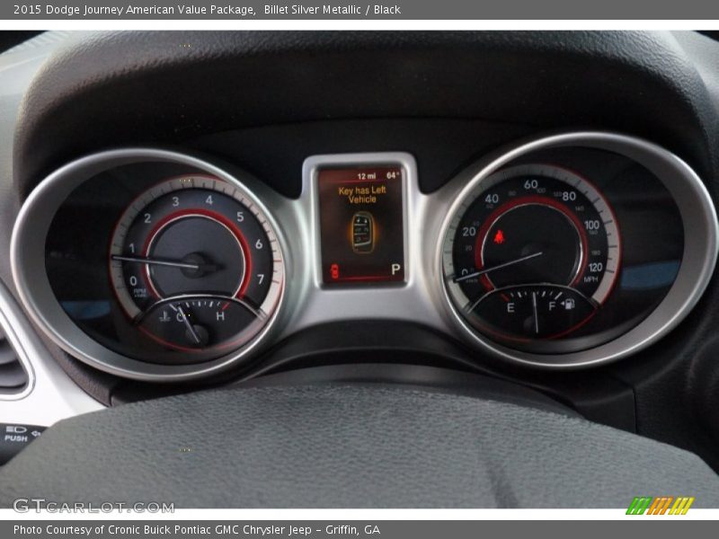Billet Silver Metallic / Black 2015 Dodge Journey American Value Package