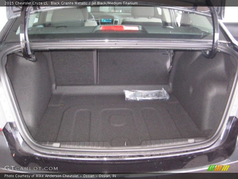Black Granite Metallic / Jet Black/Medium Titanium 2015 Chevrolet Cruze LS