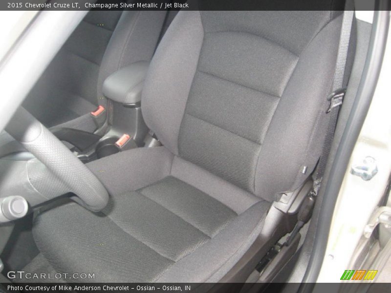 Champagne Silver Metallic / Jet Black 2015 Chevrolet Cruze LT