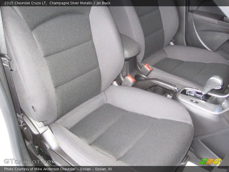 Champagne Silver Metallic / Jet Black 2015 Chevrolet Cruze LT