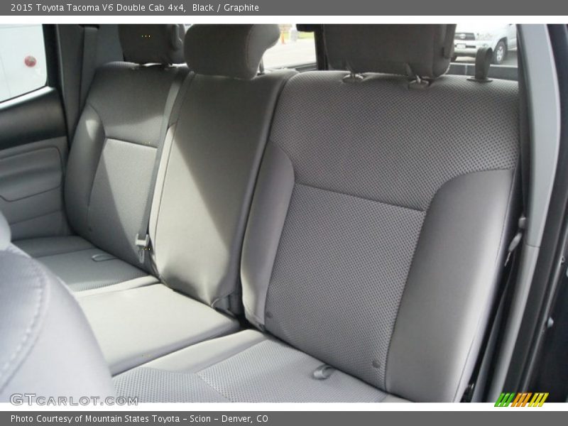 Black / Graphite 2015 Toyota Tacoma V6 Double Cab 4x4