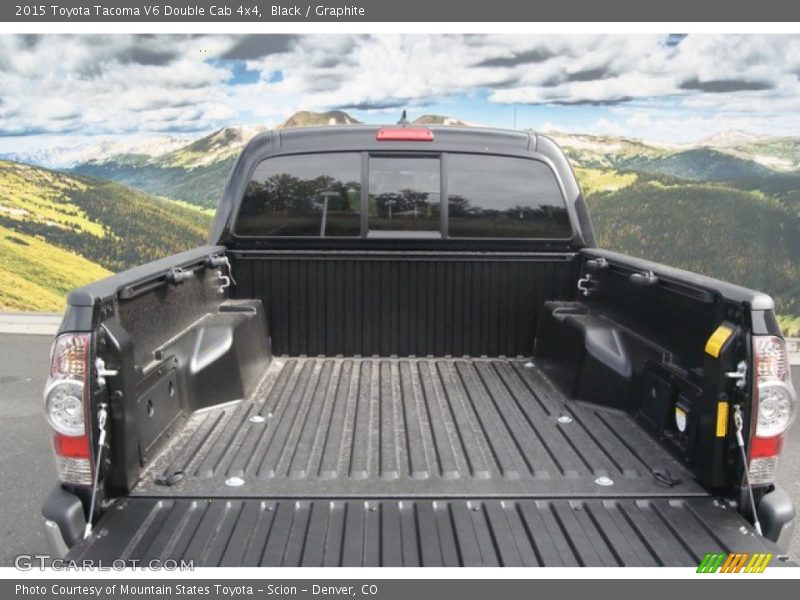 Black / Graphite 2015 Toyota Tacoma V6 Double Cab 4x4