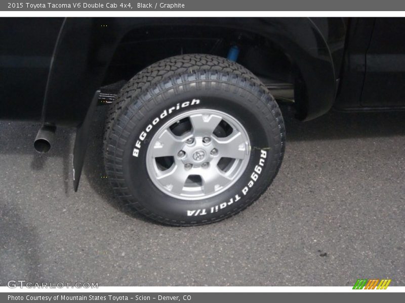 Black / Graphite 2015 Toyota Tacoma V6 Double Cab 4x4