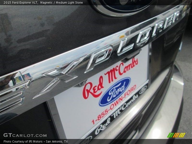 Magnetic / Medium Light Stone 2015 Ford Explorer XLT