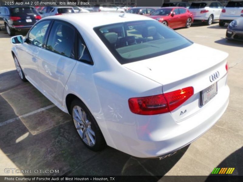 Ibis White / Black 2015 Audi A4 2.0T Premium