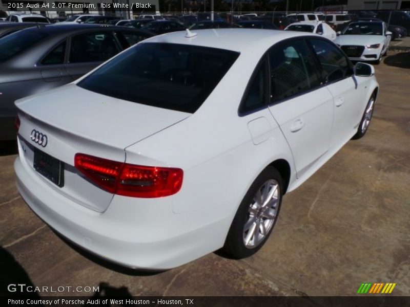 Ibis White / Black 2015 Audi A4 2.0T Premium