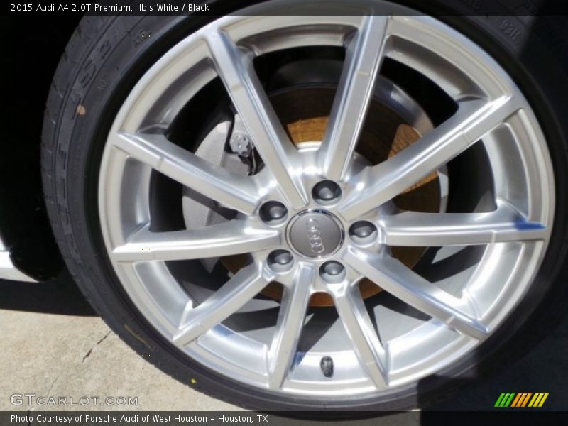 Ibis White / Black 2015 Audi A4 2.0T Premium