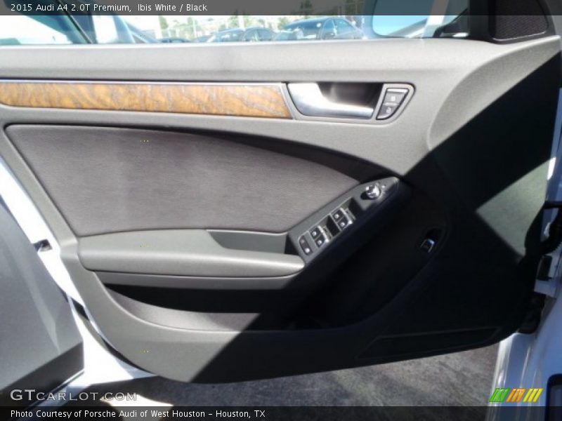 Ibis White / Black 2015 Audi A4 2.0T Premium
