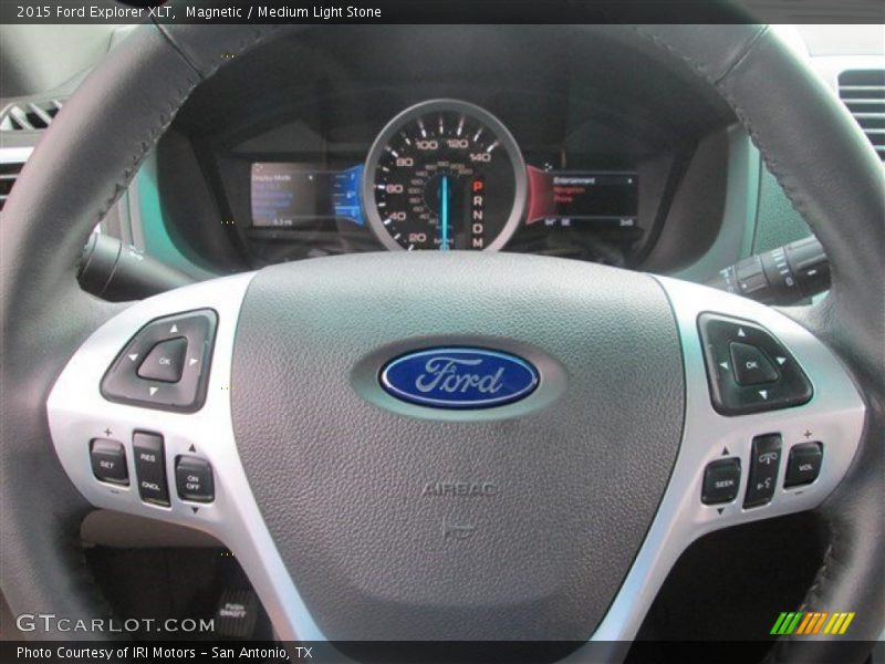 Magnetic / Medium Light Stone 2015 Ford Explorer XLT
