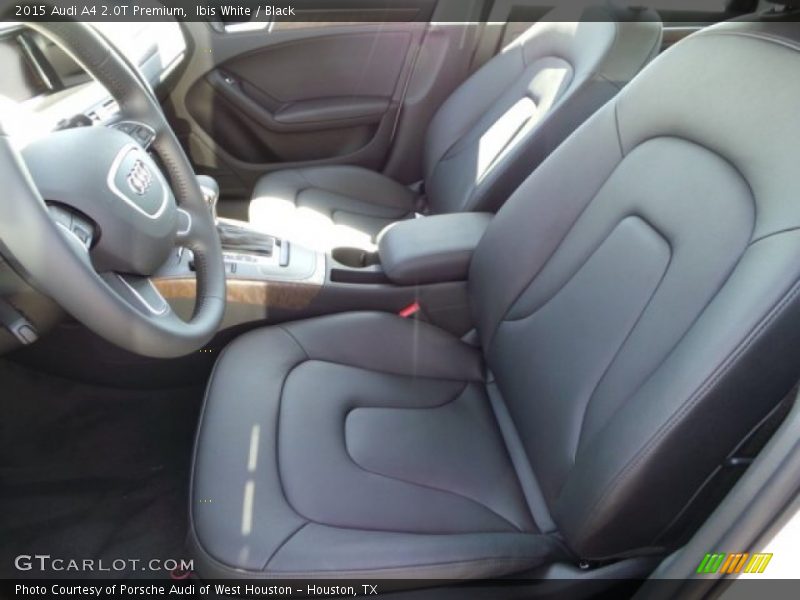 Ibis White / Black 2015 Audi A4 2.0T Premium