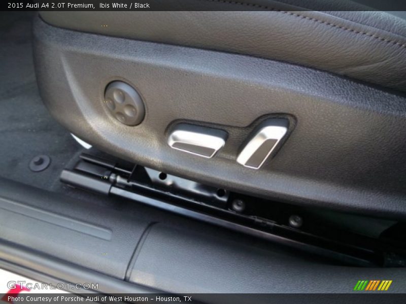 Ibis White / Black 2015 Audi A4 2.0T Premium