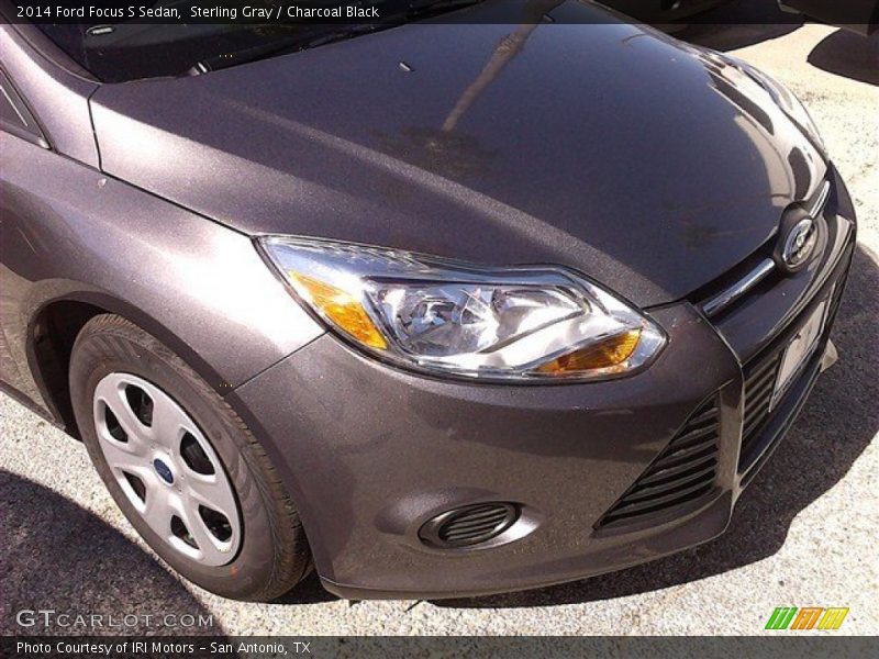 Sterling Gray / Charcoal Black 2014 Ford Focus S Sedan