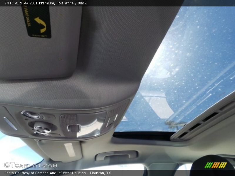 Ibis White / Black 2015 Audi A4 2.0T Premium