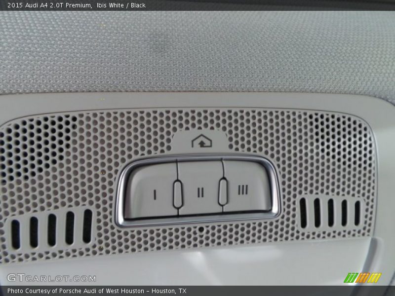 Ibis White / Black 2015 Audi A4 2.0T Premium