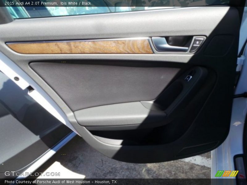 Ibis White / Black 2015 Audi A4 2.0T Premium