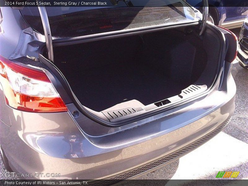 Sterling Gray / Charcoal Black 2014 Ford Focus S Sedan