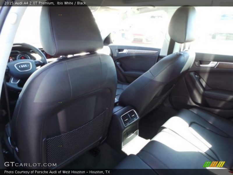 Ibis White / Black 2015 Audi A4 2.0T Premium
