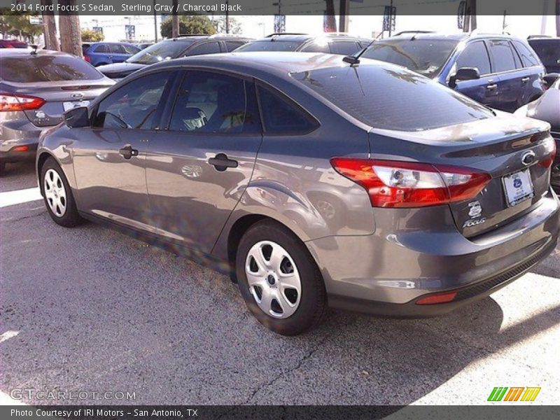 Sterling Gray / Charcoal Black 2014 Ford Focus S Sedan