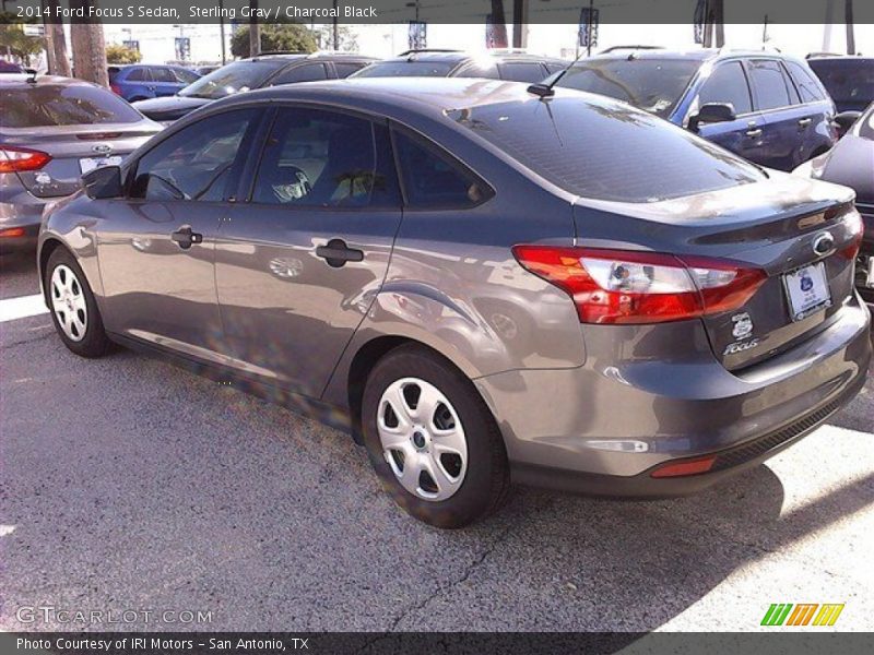 Sterling Gray / Charcoal Black 2014 Ford Focus S Sedan