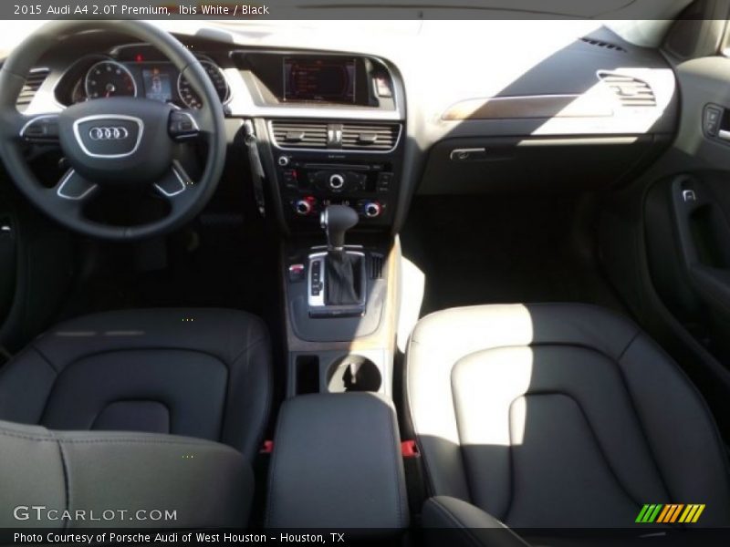 Ibis White / Black 2015 Audi A4 2.0T Premium