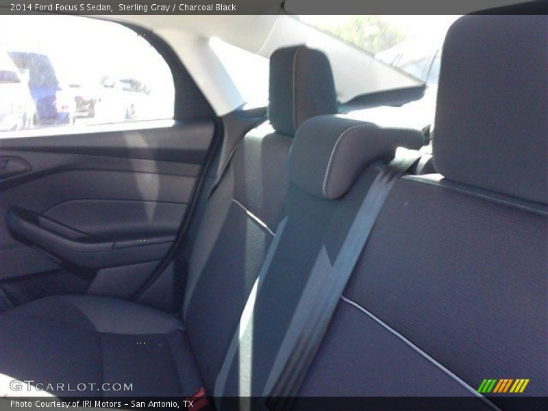 Sterling Gray / Charcoal Black 2014 Ford Focus S Sedan