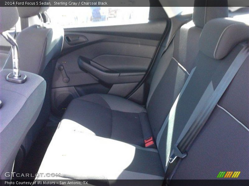 Sterling Gray / Charcoal Black 2014 Ford Focus S Sedan