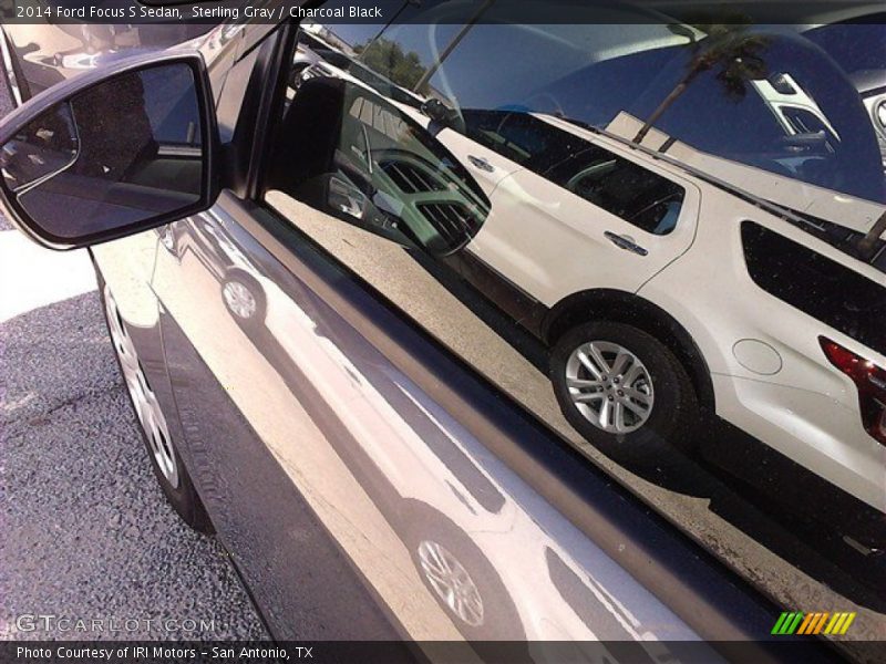 Sterling Gray / Charcoal Black 2014 Ford Focus S Sedan