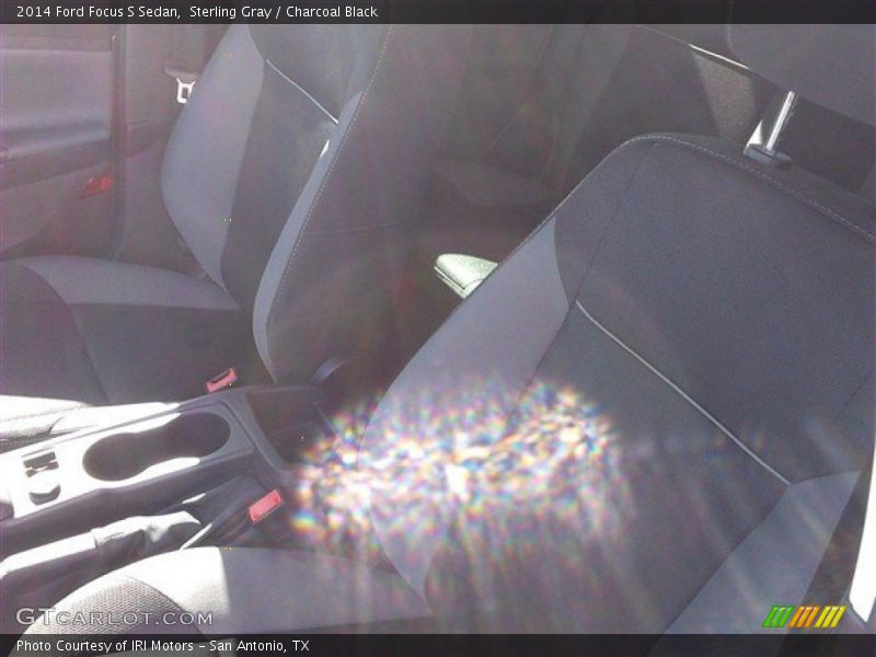 Sterling Gray / Charcoal Black 2014 Ford Focus S Sedan