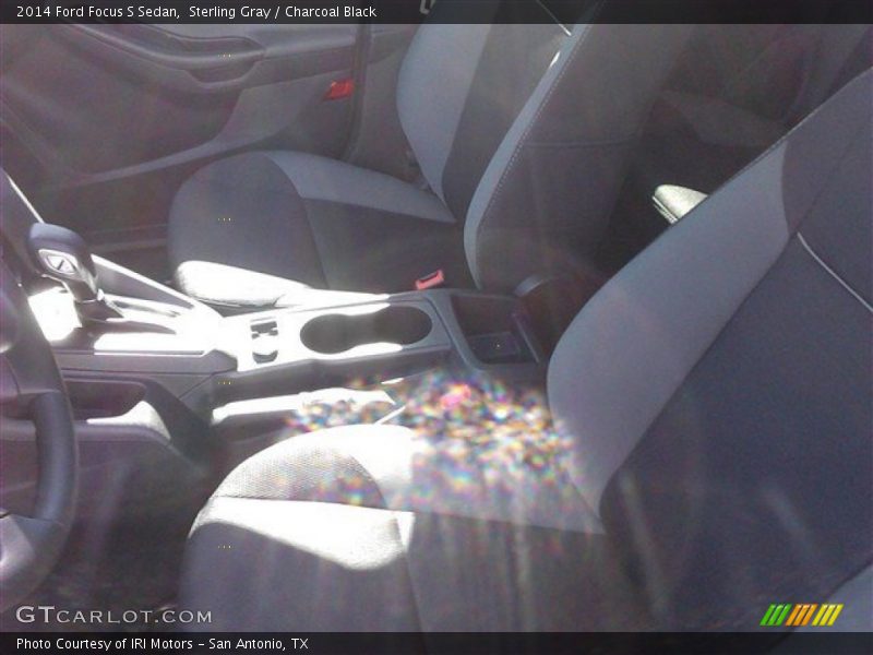 Sterling Gray / Charcoal Black 2014 Ford Focus S Sedan