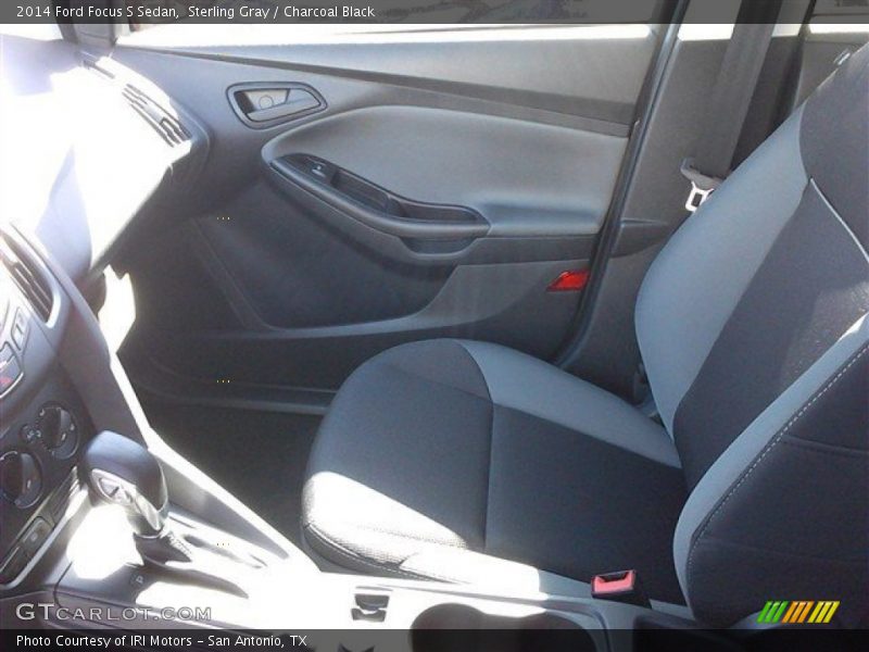 Sterling Gray / Charcoal Black 2014 Ford Focus S Sedan