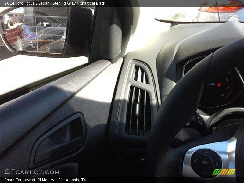 Sterling Gray / Charcoal Black 2014 Ford Focus S Sedan