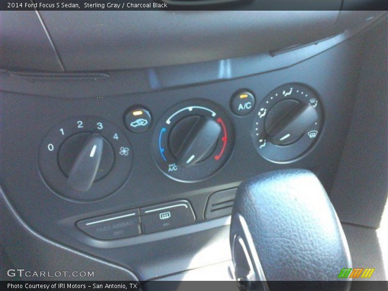 Sterling Gray / Charcoal Black 2014 Ford Focus S Sedan