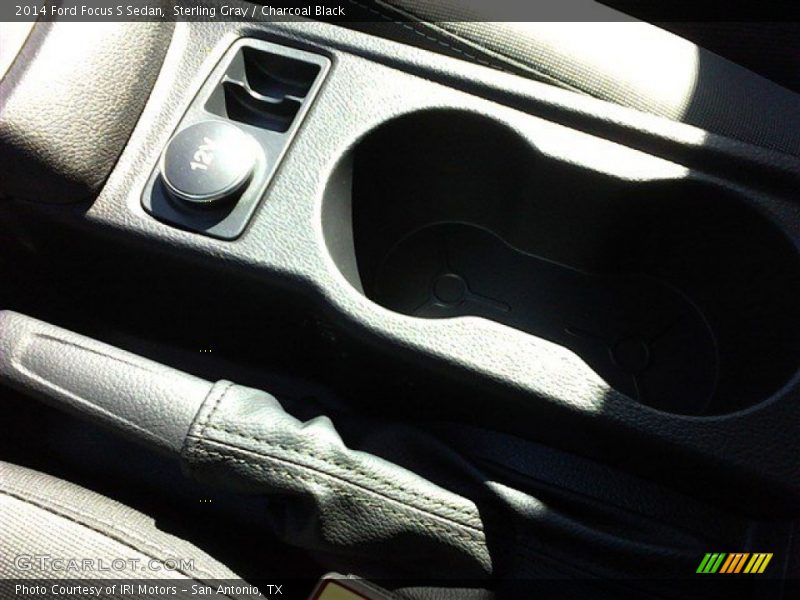 Sterling Gray / Charcoal Black 2014 Ford Focus S Sedan