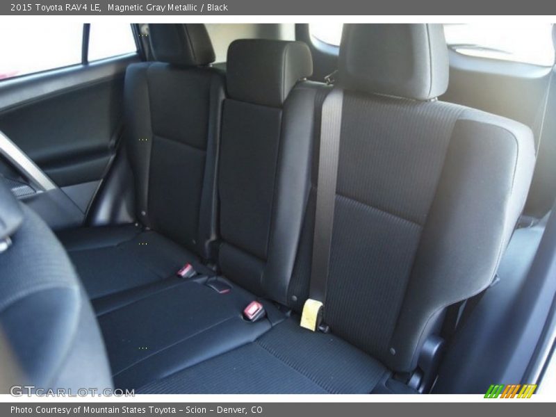 Magnetic Gray Metallic / Black 2015 Toyota RAV4 LE