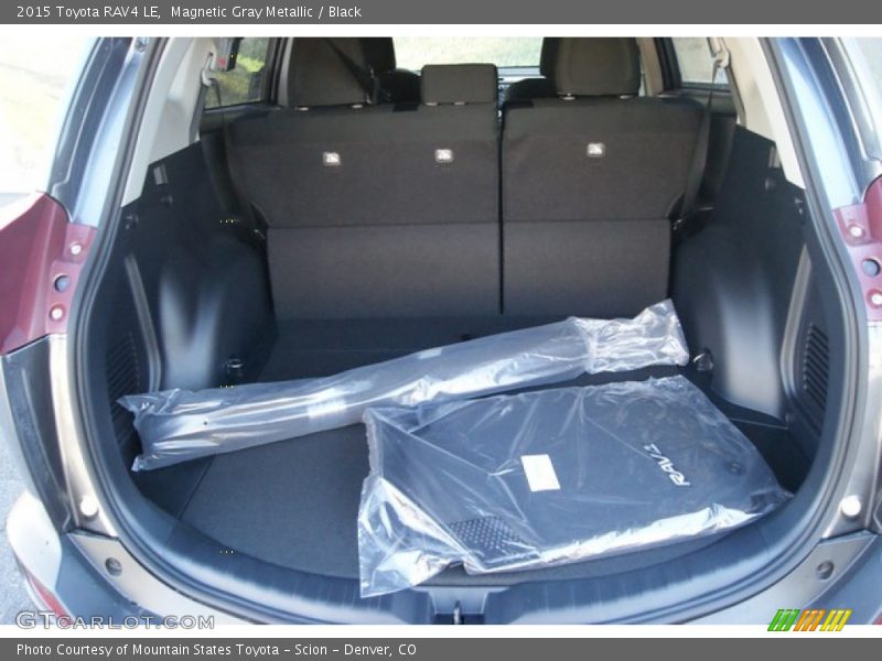 Magnetic Gray Metallic / Black 2015 Toyota RAV4 LE